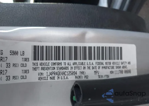 2010 Jeep Grand Cherokee Laredo z USA, uszkodzony, nr VIN 1J4PR4GK4AC125094